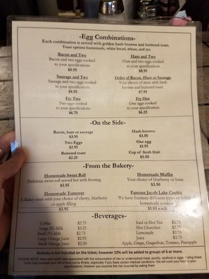 Menu photo 6 Jacob Lake Inn Jacob Lake, AZ