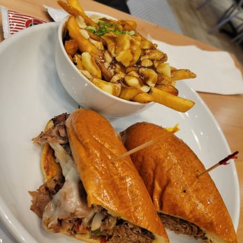 ACE Casino Airport - Philly cheese steak with poutine - Casinos Near Me - Calgary, Alberta