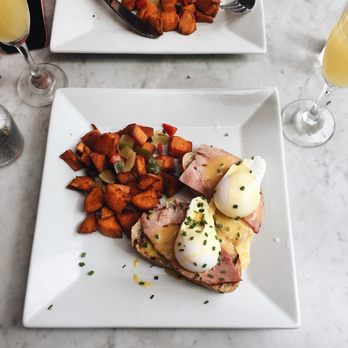 Hullabaloo - Eggs Benny, gorgeous! The mimosas are amazing too! IG: @_badassfoodie - Gastropubs Near Me - West Palm Beach, Florida