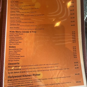 Bollywood Kitchen - Menu - Indian Near Me - Healdsburg, California Bollywood Kitchen - Menu - Indian Near Me - Healdsburg, California