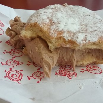 Paula's Donuts - Love the donut to angel cream ratio. - Donuts Near Me - West Seneca, New York