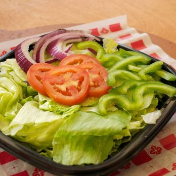 Snappy Tomato Pizza - a salad with lettuce and tomatoes - Pizza Near Me - Union City, Tennessee