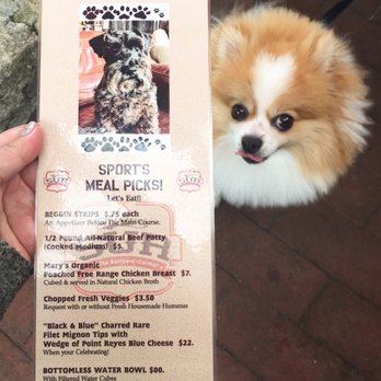 Sur at The Barnyard - Dog Menu! - New American Near Me - Carmel, California Sur at The Barnyard - Dog Menu! - New American Near Me - Carmel, California