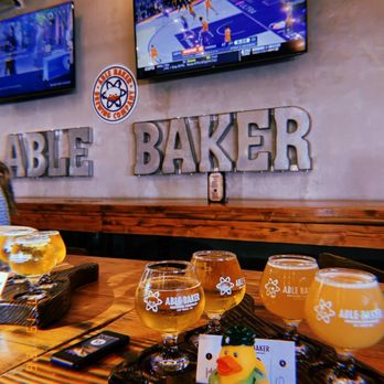 Able Baker Brewing - Beer Flight! - Brewpubs Near Me - Las Vegas, Nevada