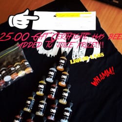 Gr8 Vape - Apr 15th juice prize draw with $25.00 gift certificate added to the draw