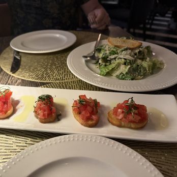 DeVito's Italian Specialties - Perfectly seasoned Caesar with just enough dressing. The Bruschetta was flavorful with fresh tomatoes and the right amount of olive oil. - Italian Near Me - Tampa, Florida