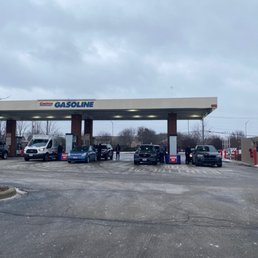 Exterior outside entrance of Costco Gasoline - Schaumburg, Illinois Exterior outside entrance of Costco Gasoline - Schaumburg, Illinois
