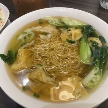 Yi Xin Cafe - Won ton noodles - Hong Kong Style Cafe Near Me - Honolulu, Hawaii