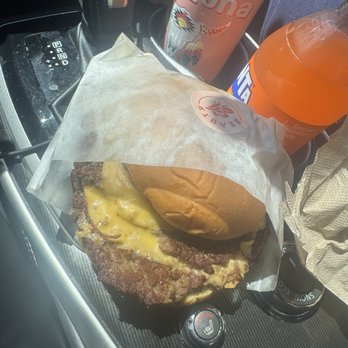 The Win-Dow Long Beach - DOUBLE CHEESEBURGER - Burgers Near Me - Long Beach, California