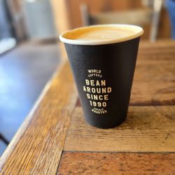 Honey Salt Latte with Oat Milk