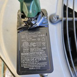 M & H Industries - Indoor use rated adapter plugs taped up with electrical tape and left outside