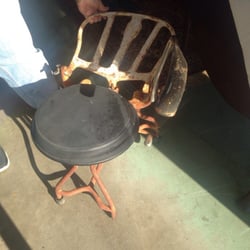 Treasure Mercantile - Vintage dentist chair....it reclines!!!
