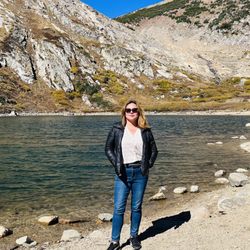 St Mary's Glacier - Cold and windy but very pretty out there