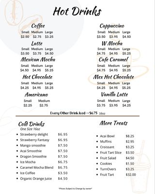 Menu photo 2 L&E Cafe and More Gustine, CA