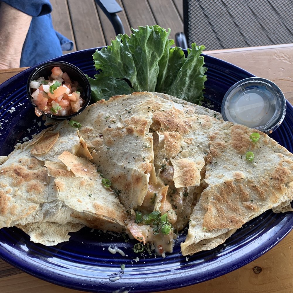 The Reef - Shrimp/alligator sausage quesadilla appetizer - Seafood Near Me - Biloxi, Mississippi