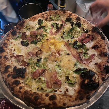 Barbuzzo - Brussel sprout and pork pizza - Mediterranean Near Me - Philadelphia, Pennsylvania