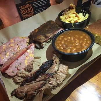 Mission BBQ - Three meat combo. - Barbeque Near Me - Baltimore, Maryland Mission BBQ - Three meat combo. - Barbeque Near Me - Baltimore, Maryland