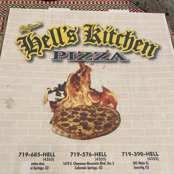 Ruffrano's Hell's Kitchen Pizza - Pizza Near Me - Manitou Springs, Colorado