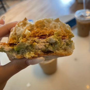 Lokl Cafe - Chicken, Avocado, and Bacon (I added hot sauce) *not warmed up - Coffee & Tea Near Me - Morristown, New Jersey Lokl Cafe - Chicken, Avocado, and Bacon (I added hot sauce) *not warmed up - Coffee & Tea Near Me - Morristown, New Jersey