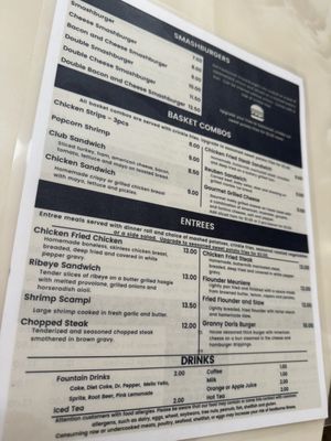 Menu photo 3 Lee's Crossroads Cafe Arapahoe, NE