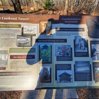 Fort Mountain State Park - Info on the fire lookout tower - Parks Near Me - Chatsworth, Georgia