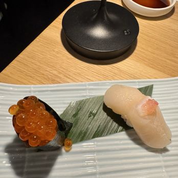 Sushi Bar Tetsuya - Ikura and hotate (scallop) - Sushi Bars Near Me - Los Angeles, California