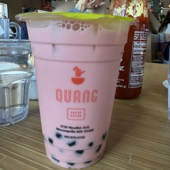 Quang Restaurant - Strawberry milk tea - Vietnamese Near Me - Minneapolis, Minnesota