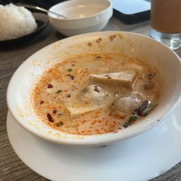 Tom Kha with tofu