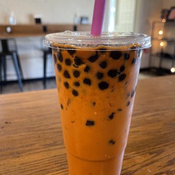 Brick City Boba - a plastic cup with a purple straw - Ice Cream & Frozen Yogurt Near Me - Sanford, North Carolina Brick City Boba - a plastic cup with a purple straw - Ice Cream & Frozen Yogurt Near Me - Sanford, North Carolina