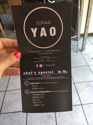 nihao YAO by null