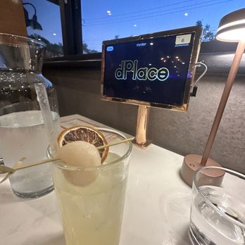dPlace Steak & Pasta - Lychee cocktail - Steakhouses Near Me - Fullerton, California