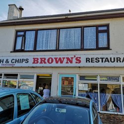 Brown's Fish & Chip Shop - Front.