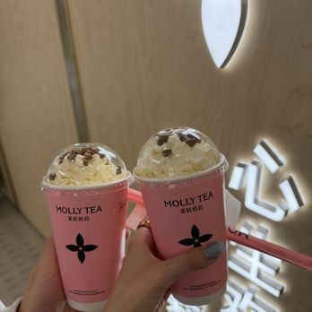 Molly Tea - Snowy Jasmine - Bubble Tea Near Me - Palo Alto, California