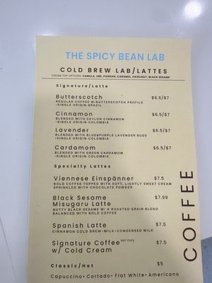 Menu photo 2 The Spicy Bean Lab Laguna Beach, CA Menu photo 2 The Spicy Bean Lab Laguna Beach, CA