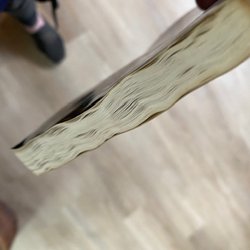 Monteith Moving & Storage - water damaged book
