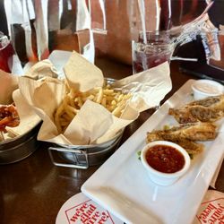 Iron Hill Brewery & Restaurant - Chicken Wings/ Truffle Fries / Philly Cheesesteak Egg Rolls