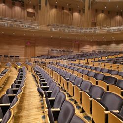 Music Center At Strathmore - Rows & Rows of chairs (one of the indoor views) - September 2025