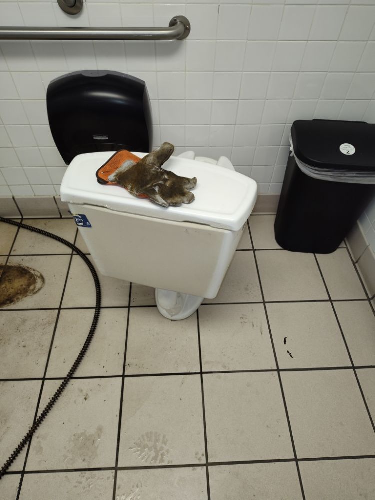 Slide of Pm drain cleaning