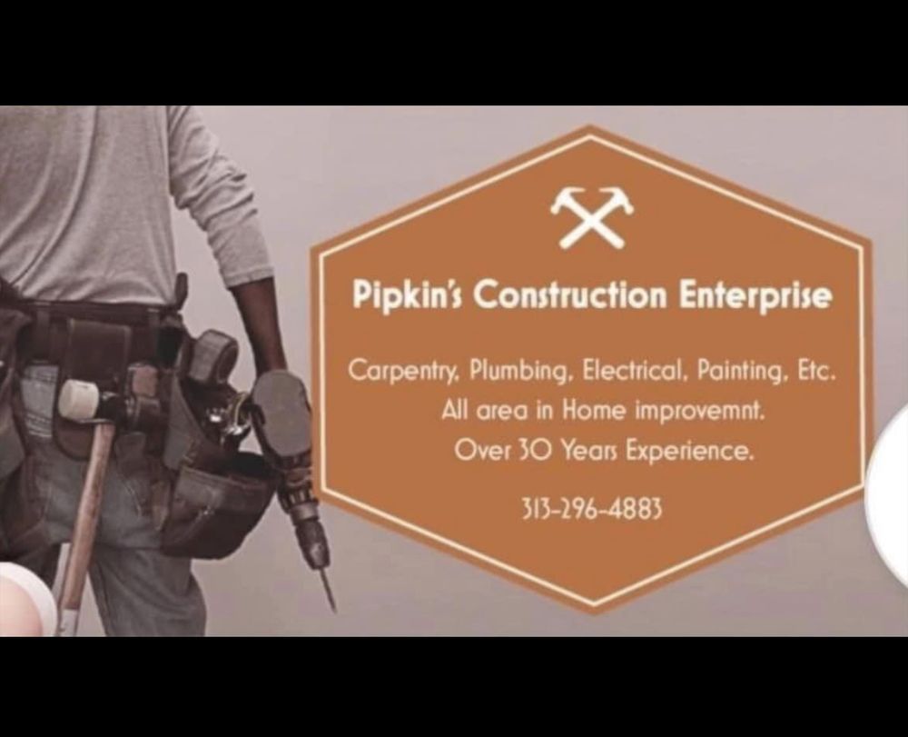 Slide of Pipkin Construction Enterprise