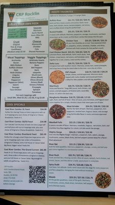 Menu photo 1 Cross Roads Pizza & Pub Rocklin, CA