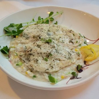 Pisces Coastal Kitchen - Special - Trout and Risotto. - New American Near Me - Chatham, Massachusetts