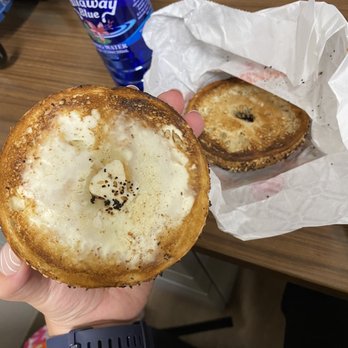 Dunkin' - Everything Bagel with "cream cheese" - Donuts Near Me - Leeds, Alabama Dunkin' - Everything Bagel with "cream cheese" - Donuts Near Me - Leeds, Alabama