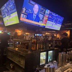 Park Tavern - Behind the bar! Very clean!