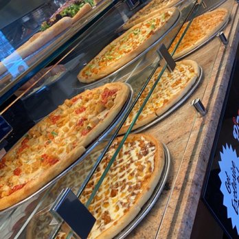 Pizza One - a variety of pizzas on display - Pizza Near Me - Wayne, New Jersey