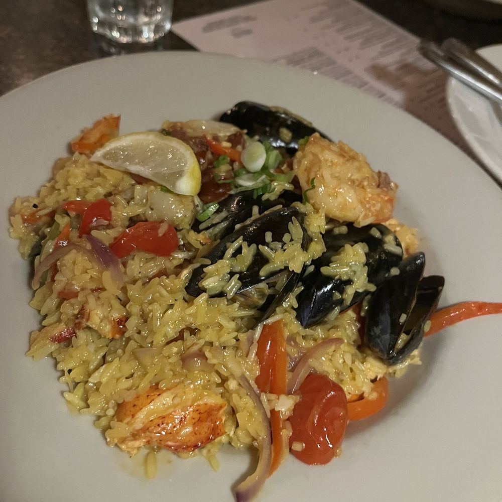 Walter's Basin - Seafood Paella - American Near Me - Holderness, New Hampshire Walter's Basin - Seafood Paella - American Near Me - Holderness, New Hampshire
