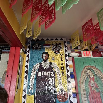 Sal's Tacos - Vlade Divac mosaic. - Tacos Near Me - West Sacramento, California Sal's Tacos - Vlade Divac mosaic. - Tacos Near Me - West Sacramento, California