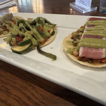 Plata Cocina Mexicana - 2 ahi tacos 1 veggie taco lunch time $15 - Mexican Near Me - Thousand Oaks, California Plata Cocina Mexicana - 2 ahi tacos 1 veggie taco lunch time $15 - Mexican Near Me - Thousand Oaks, California