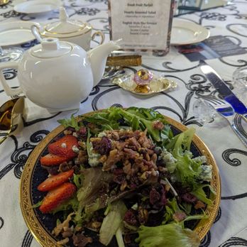 The Tea Lady - Best salad ever! Everything is so fresh! - Tea Rooms Near Me - Barberton , Ohio