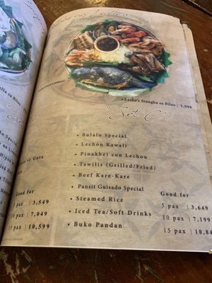 Menu photo 6 Leslie's Restaurant Tagaytay Tagaytay, CAV Menu photo 6 Leslie's Restaurant Tagaytay Tagaytay, CAV