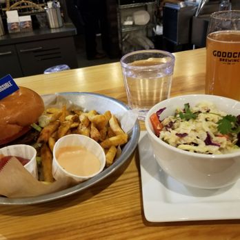 Good City Brewing - Impossible burger and curry fries. Get it! Tasty slaw too. - Breweries Near Me - Milwaukee, Wisconsin Good City Brewing - Impossible burger and curry fries. Get it! Tasty slaw too. - Breweries Near Me - Milwaukee, Wisconsin